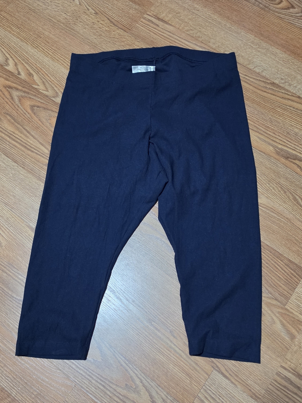 OLD NAVY Navy Blue Ribbed Capri Leggings
